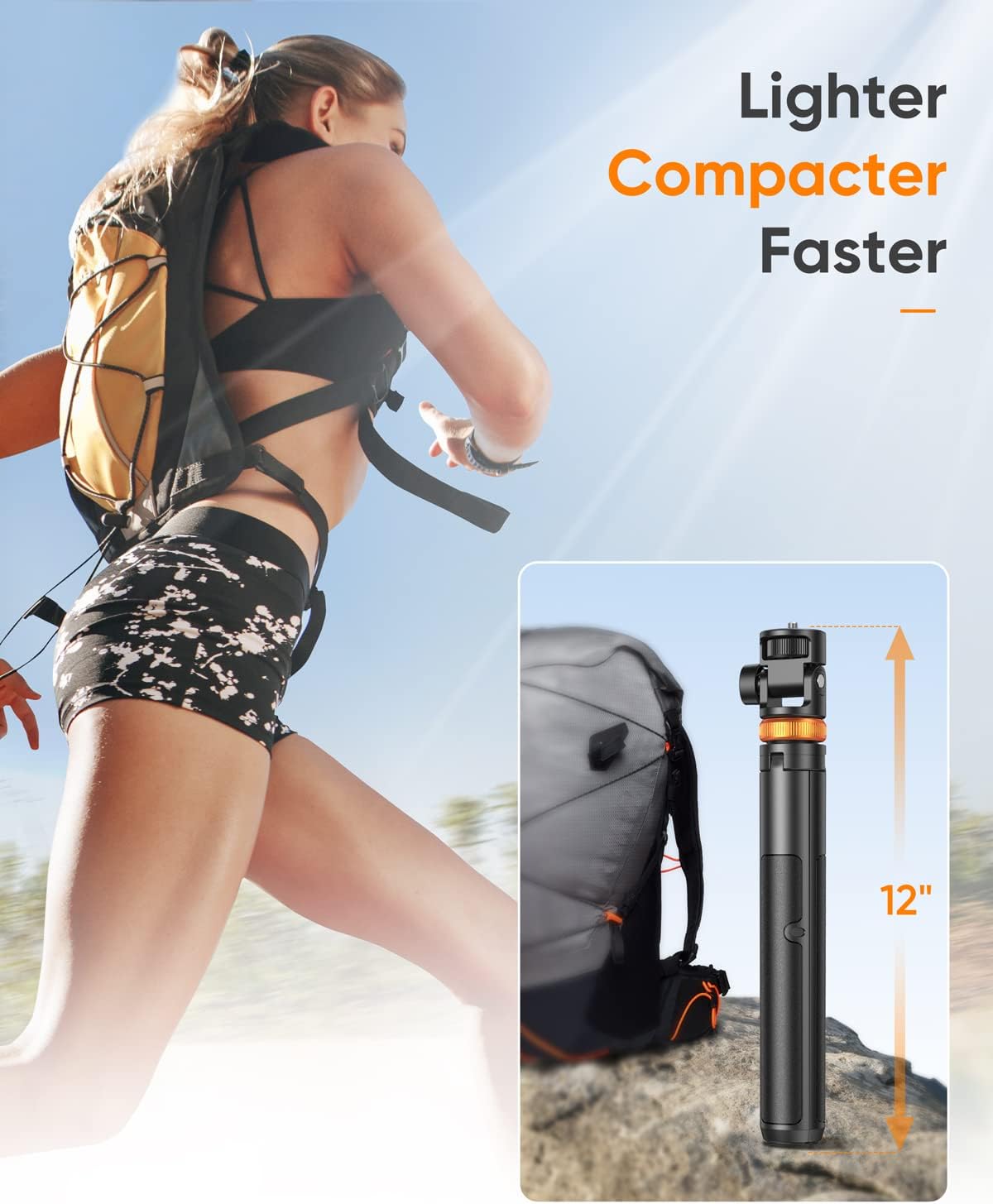 Newest 62" Phone Tripod, Tripod for Iphone & Selfie Stick Tripod with Remote, Extendable Phone Tripod Stand & Travel Tripod, Solidest Cell Phone Tripod Compatible with Iphone/Android