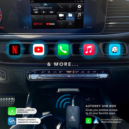CarStream™ AI Box – Convert Your Car Screen Into a Smart TV