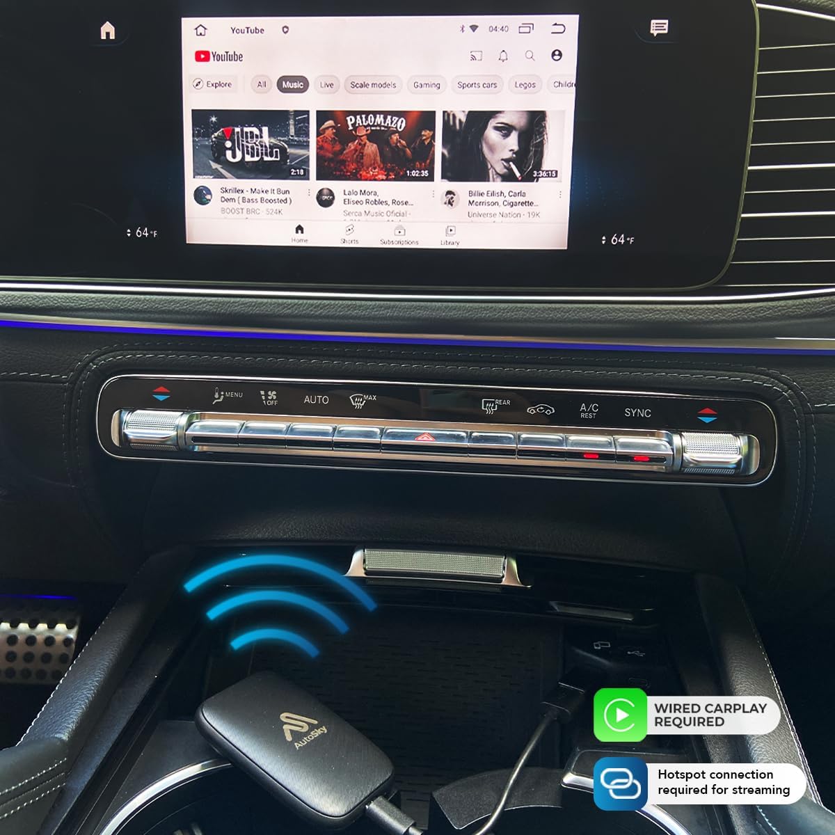 CarStream™ AI Box – Convert Your Car Screen Into a Smart TV
